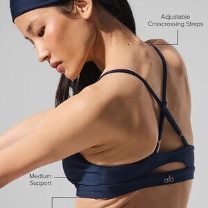 Alo Yoga Airlift Intrigue Bra - Navy